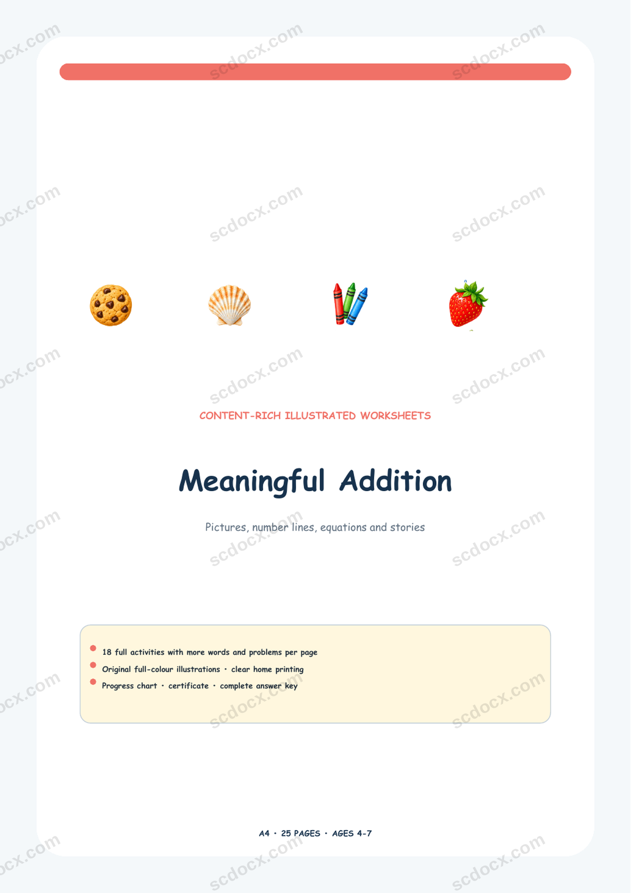 Meaningful Addition | 18 activities + answer keys | A4 | Canadian Edition