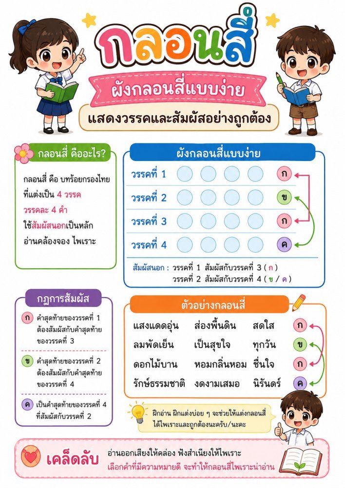 สื่อการเรียนการสอนวิชาภาษาไทย ป.3 (ชุดที่ 30)