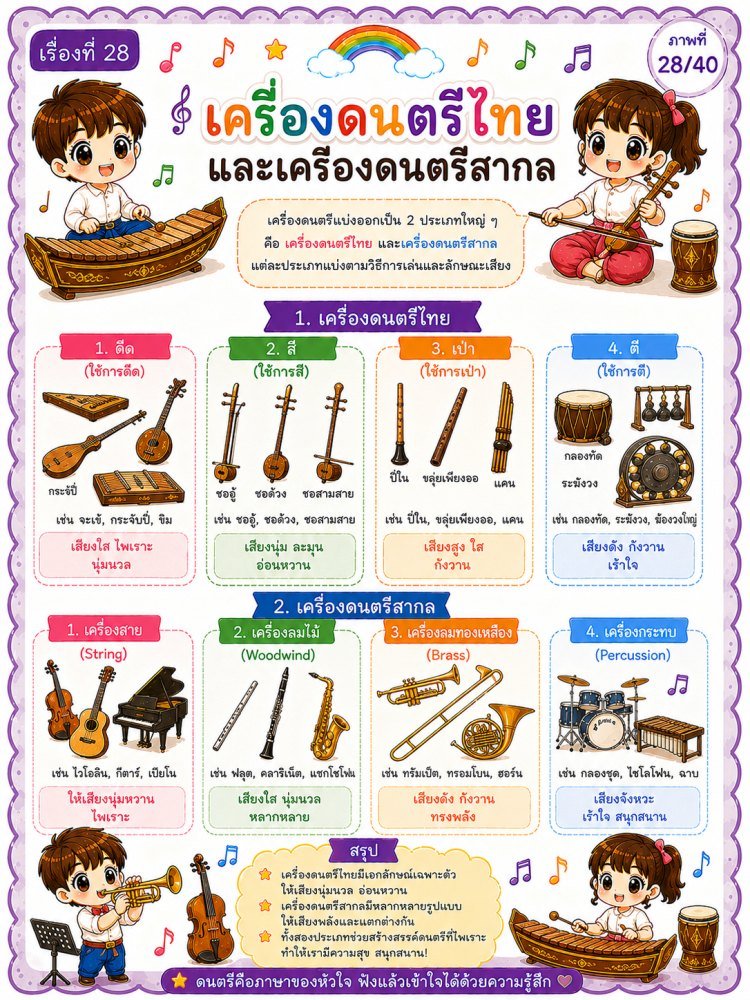 สื่อการเรียนการสอนวิชาศิลปะ ป.1 (ชุดที่ 5)