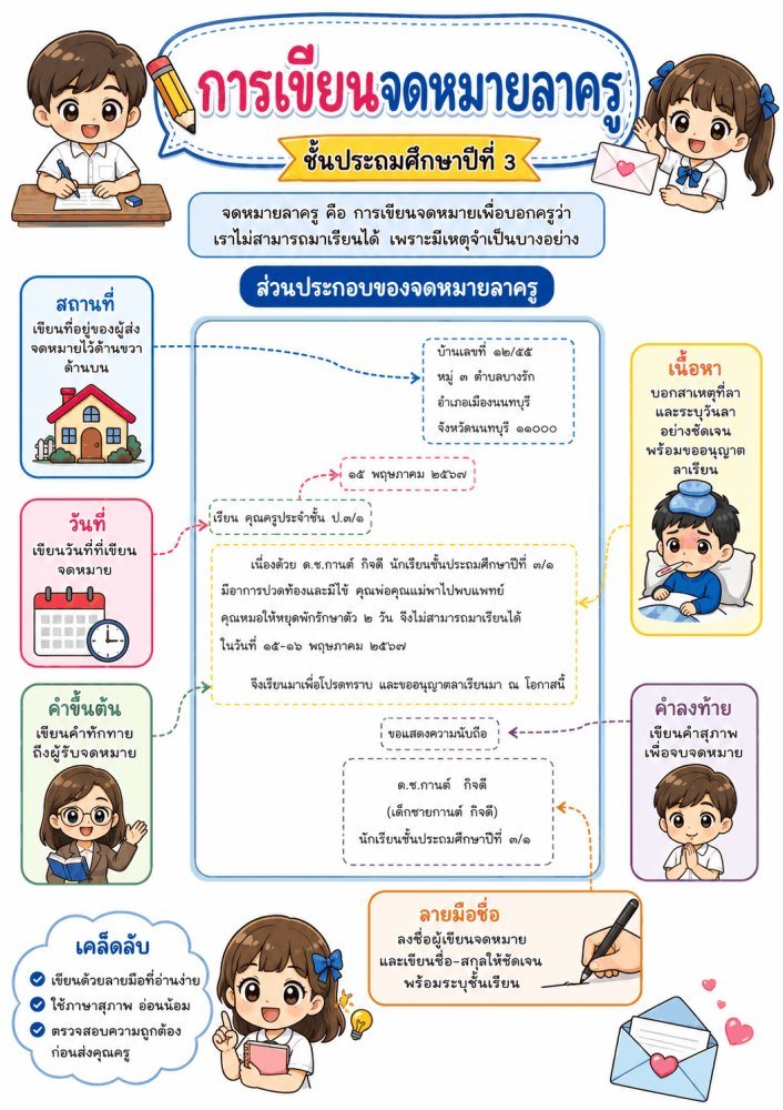 แจกฟรี 330 | สื่อการเรียนการสอนวิชาภาษาไทย ชั้นป.3 ชุดที่ 41