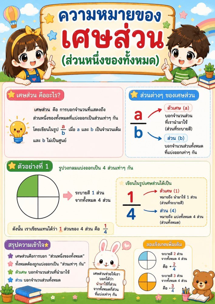 แจกฟรี 498 | สื่อการเรียนการสอน วิชาคณิตศาสตร์ ป.3 ชุดที่ 28