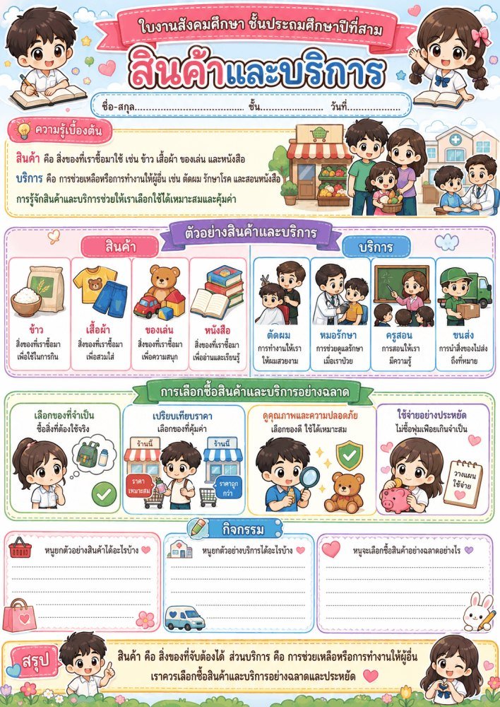 แจกฟรี 545 | ใบงานใบกิจกรรมวิชาสังคมศึกษาป.3 ชุดที่ 14