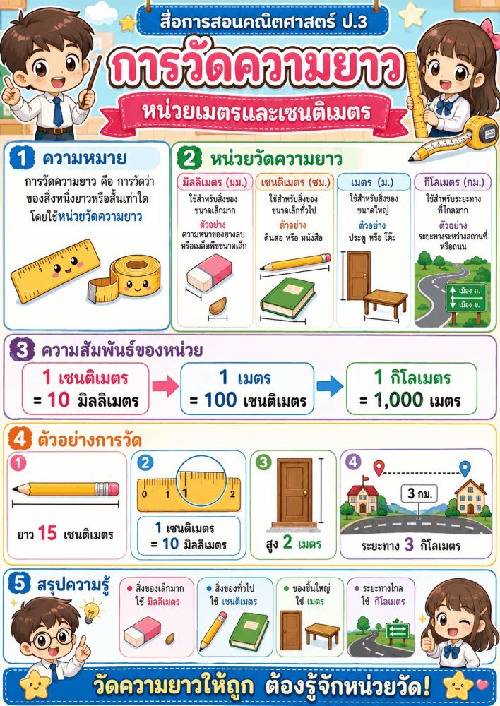 แจกฟรี 583 | สื่อการเรียนการสอน วิชาคณิตศาสตร์ ป.3 ชุดที่ 32