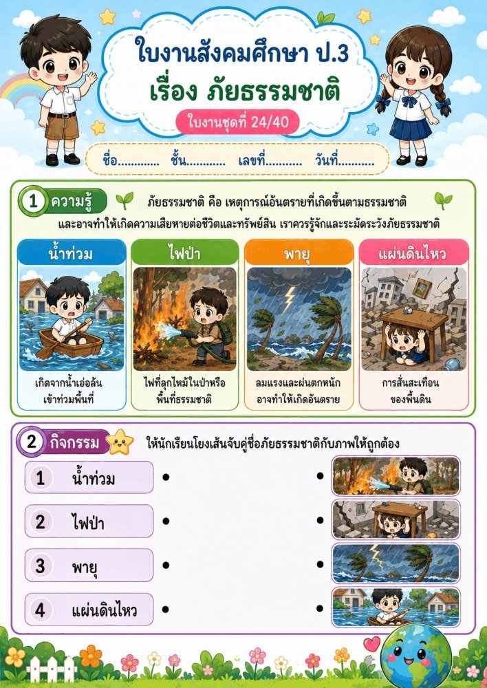 แจกฟรี 966 | ใบงานใบกิจกรรมวิชาสังคมศึกษาป.3 ชุดที่ 24 20.53.52