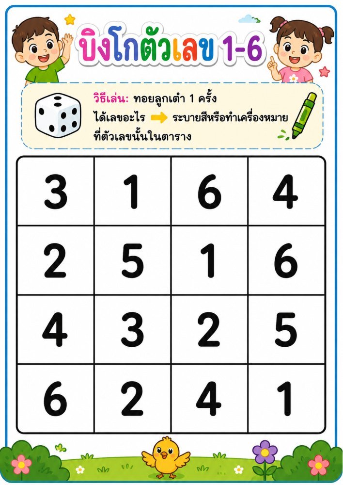 แจกฟรี 1104 | สื่อใบงานเกมพัฒนาสมองและ IQ สำหรับเด็กอนุบาล ชุดที่ 16